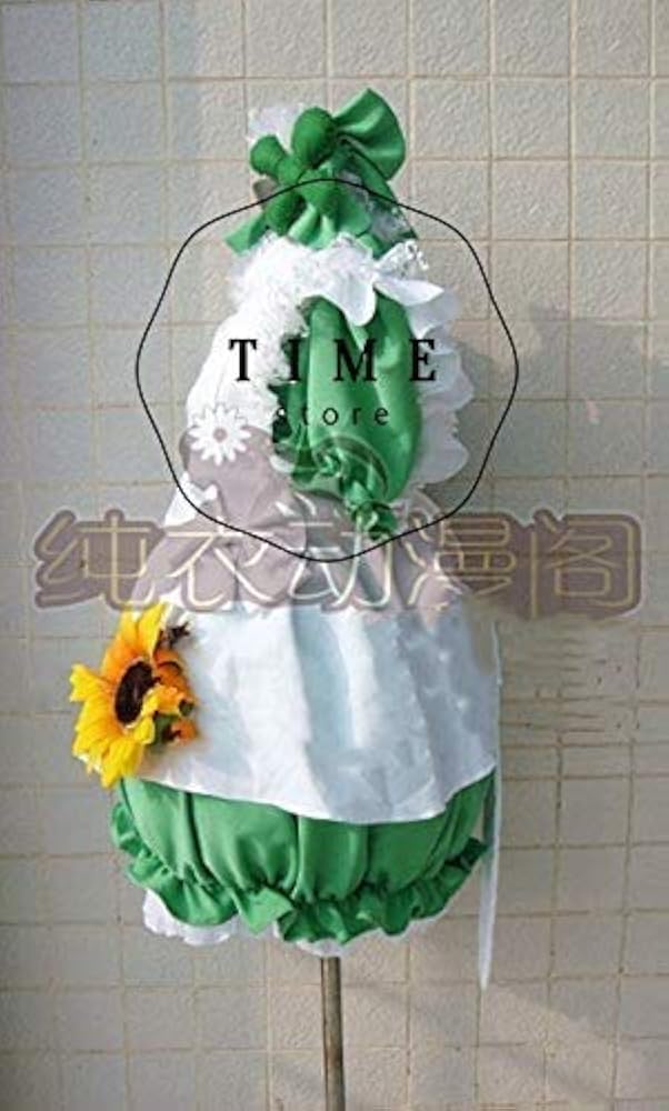 日奈森 あむ　クラブ　コスプレ　衣装　緑 三分妄想 しゅごキャラ！ コスプレ 日奈森 あむ クラブ 衣装